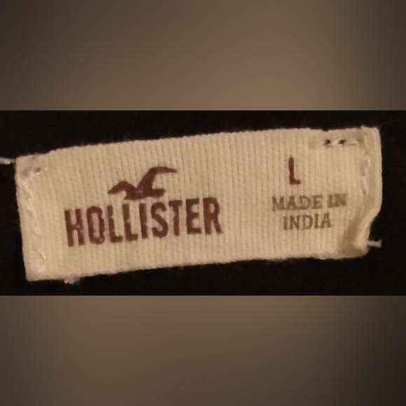 Black Pleated Chiffon Blouse - Picture 4 of 4